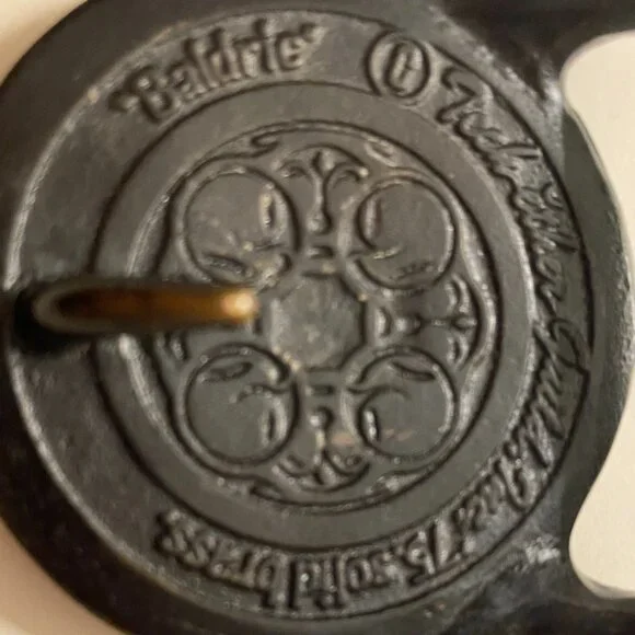 BRASS BELT BUCKLE NEW - Picture 4 of 4